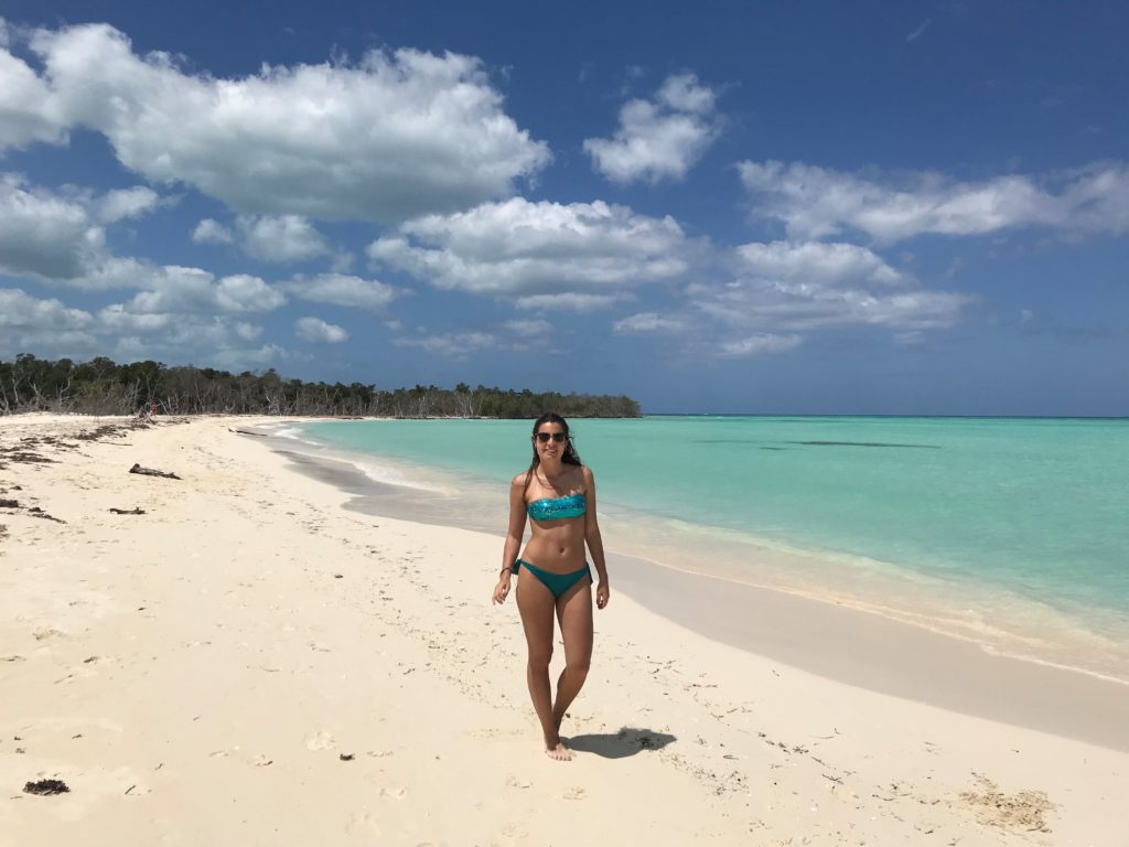 La cadena viajera en Cayo Levisa