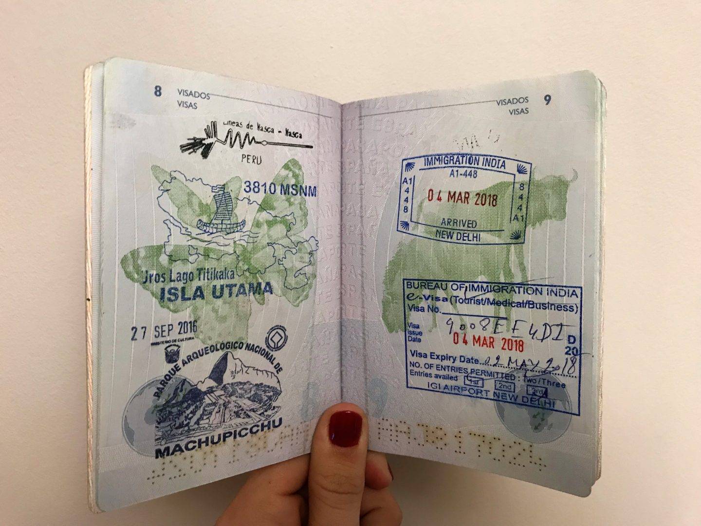 Pasaporte - la cadena viajera