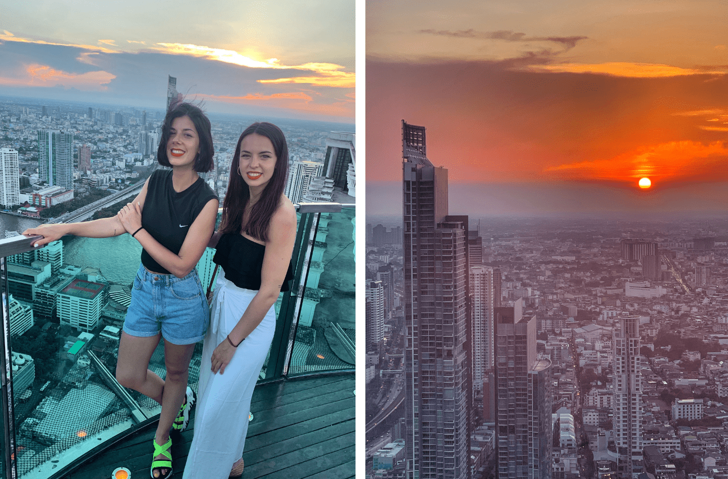 mejor sitio para ver el atardecer en bangkok- la cadena viajera