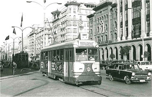 tranvias históricos de Zaragoza - la cadena viajera